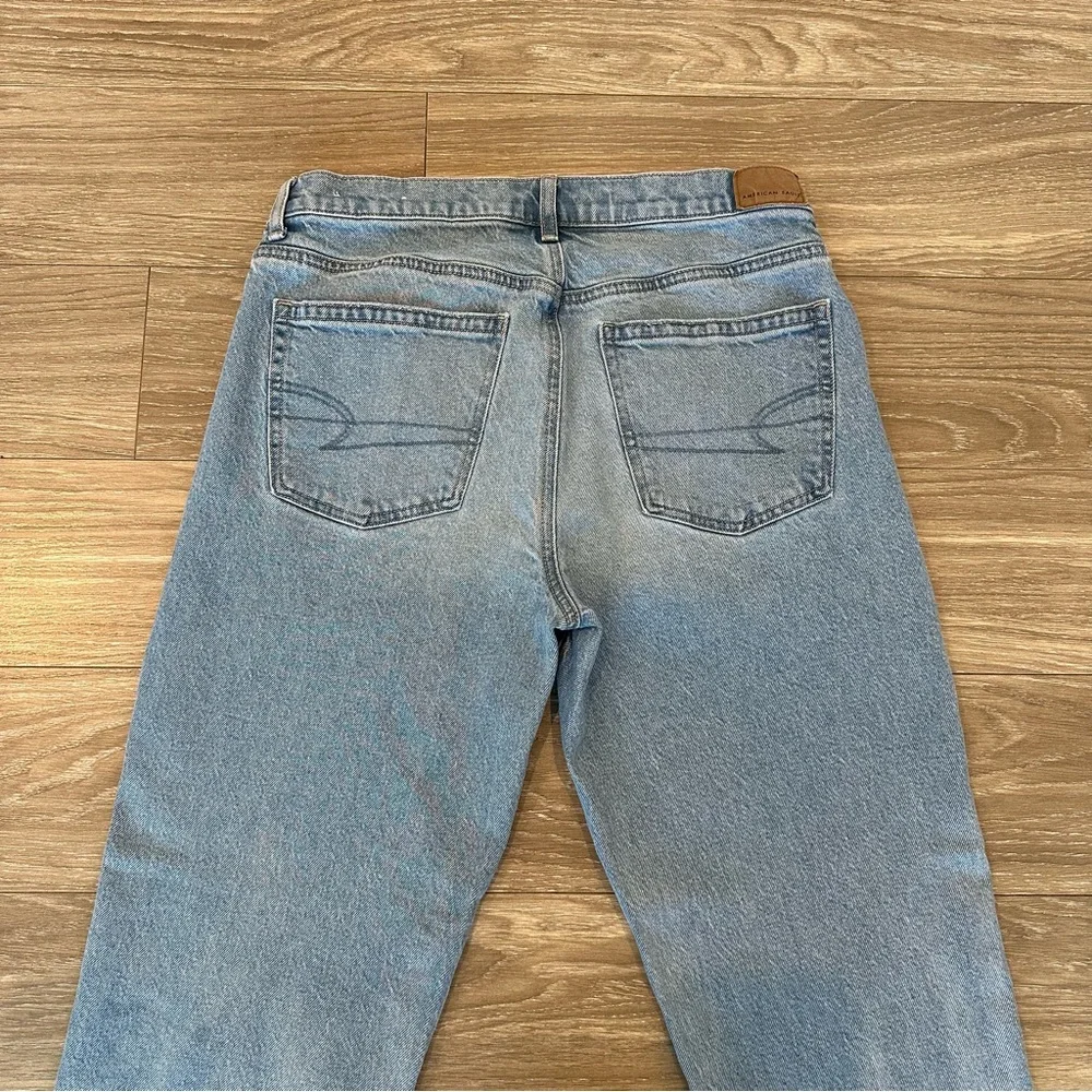 American Eagle AE super high rise ankle straight jeans - Picture 4 of 5
